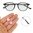thumbnail image 2 of Unique Bargains 5 Pair Eyeglass Temple Tips Heart Pattern Anti-slip Ear Hooks 0.47"x0.49"x0.22" Pink, 2 of 5