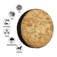 thumbnail image 4 of Naloa Old Vintage Map Of Sea PVC Leather Spare Tire Wheel Cover for Car Truck SUV Camper Trailer Universal Fit many size17 inch, 4 of 6