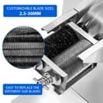 thumbnail image 6 of LLNC 750W Commercial Meat Cutter Machine Stainless Steel Meat Slicer for Slicing, Shredding and Chopping 1100lbs/H (8MM), 6 of 6