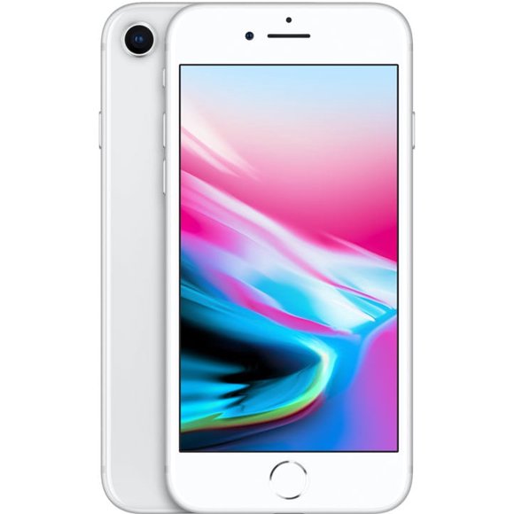 Restored Apple iPhone 8 64GB Silver (Unlocked) (Refurbished)