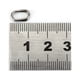 thumbnail image 5 of Anillos divididos de pesca, 100 piezas kit de anillos divididos de acero inoxidable anillos partidos ovalados de gran resistencia conector de aparej de pesa de carpa a presión, 5 of 8