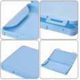thumbnail image 3 of 6 Pack Portable Mask Storage Bag, Portable Plastic Storage Boxes With Lids, Storage Clip, 3 of 5