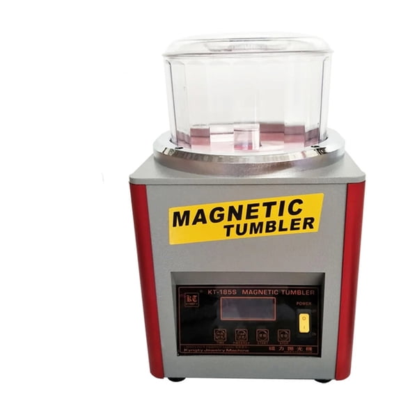 Jewelry Tools Gemstone Polishing Machine Magnetic Drum Tumbler ,Easy to Use