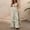 Green, variant on Women's Vertical Stripe Twist Front Cutout Jumpsuit – Spaghetti Strap High Waist Wide Leg Romper Casual Vacation Pink,S