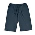 thumbnail image 2 of IROINNID Women's Plus Size Solid Drawstring Casual Shorts With Pocket, 2 of 4