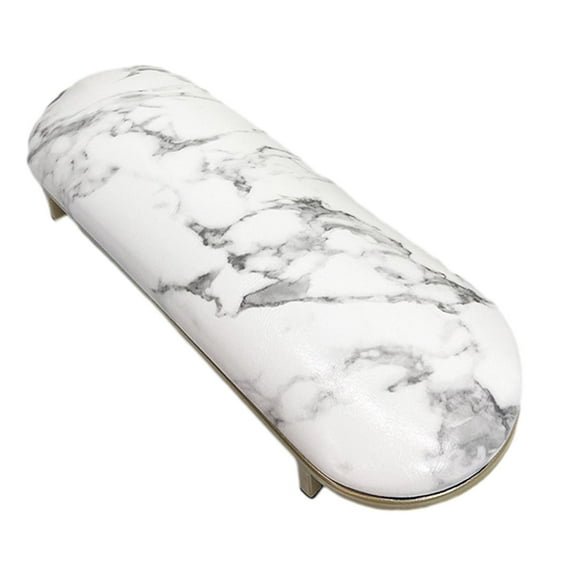 Nail Arm Rest Stand Nail Folding Hand Pillow Metal Desk, PU Leather ,Manicure Tool ,Manicure Hand Pillow for Salon Nail Technician Use Nail Art Imitation porcelain