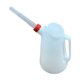 thumbnail image 4 of Jarra de medición de aceite, olla universal con tapa, fugas resistentes con dispensador de aceite automotriz de boquilla para el automóvil de 2l, 4 of 8