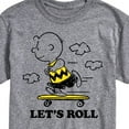thumbnail image 3 of Peanuts - Let's Roll - Men's Short Sleeve Graphic T-Shirt, 3 of 6