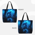 thumbnail image 2 of Balery Wolf Bolsa de Mano para Mujeres con Cremallera, Bolsa de Gimnasio con Compartimentos, Bolsa para Laptop, Bolsa para Trabajo, 2 of 7