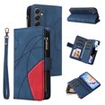 thumbnail image 1 of Compatible with Samsung Galaxy A34 5G Wallet Case with Card Slots PU Leather Zipper Flip Folio Cover, 1 of 5