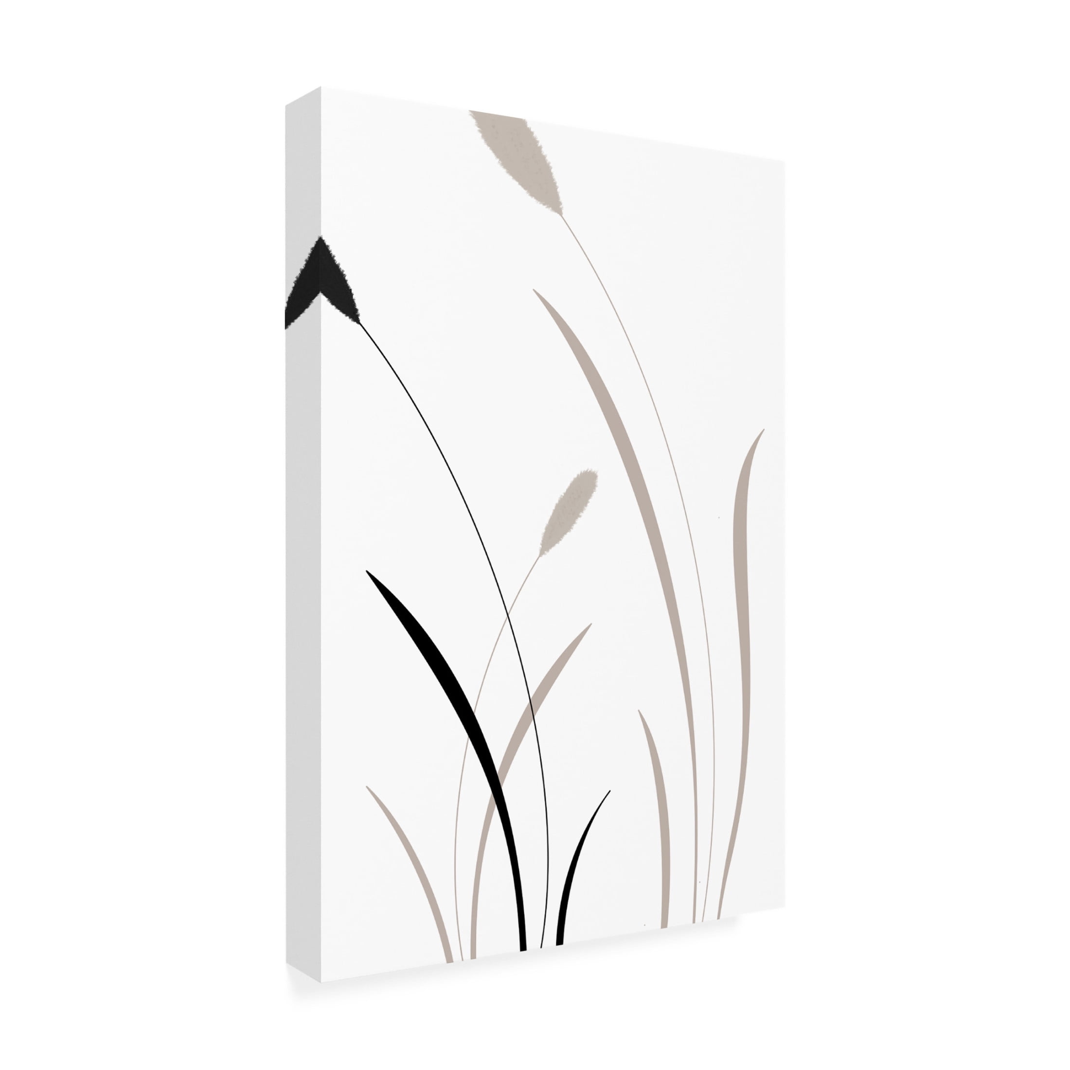 Canvas Wall Art - Pictufy Studio Ii 'Bunny Grass 02' Wall Art for Living Room, Bedroom, or Office Décor by Trademark Fine Art - 12 x 19 Inches