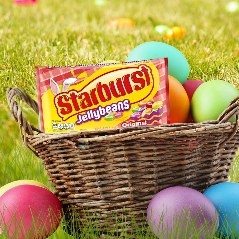 Starburst Original Multi Flavored Jelly Beans Easter Candy 14 oz Bag Walmart