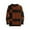 Coffee, variant on jjayotai Clearance Sweater For Men Men's Crew-neck Sweater Fall And Winter Fashion Casual Color Matching Striped Pullover Warm Jumpers