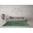 thumbnail image 3 of Ahgly Company Indoor Rectangle Persian Green Bohemian Area Rugs, 2' x 3', 3 of 4