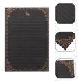 thumbnail image 3 of MasteelfCA 8 Pcs Letter Paper Creative Vintage Lace Stationery for School Office Use(Black Rabbit), 3 of 8