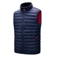 thumbnail image 2 of Chaleco de hombre Chaqueta de algodón con cuello levantado Chaqueta Chaleco delgado Ropa de hombre Pompotops oipoqjl21045, 2 of 3