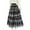 Navy, variant on Busydd Skirts for Women Fall Wool Elastic High Waist Plaid Skirt Casual Flowy Layered Maxi Skirt Fashion Long Skirts for Women