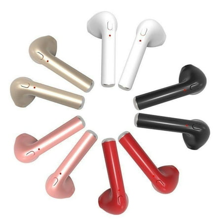 White Bluetooth Wireless Pods Headphones with Pod Charging Case Headphones Earphones Ear