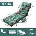 thumbnail image 4 of Outdoor Lounge Chair Cushions, Waterproof Patio Furniture Lounge Chair Pads, Thicken 4" Bench Seasonal Replacement Cushions for Outdoor Indoor Pool Sand Beach Lawn, 4 of 7