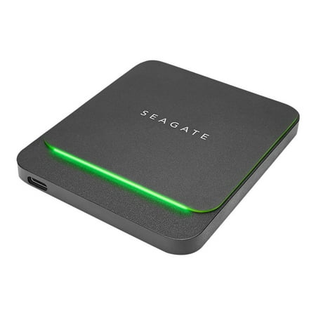 Seagate - Barracuda Fast 2TB External USB 3.0 Portable Solid State Drive - Black