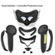 thumbnail image 4 of For Quest 3S Controller Silicone Cover Comfortable Face Interface Bracket Combo for Meta Quest 3S VR, 4 of 5