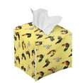 thumbnail image 6 of ZUXONGSY Rooster Square Tissue Box Covers Modern PU Leather Tissue Box Holder Easy to Clean Paper Towel Box Cover Decorative Tissue Case for Women Gifts for Women Friends, 6 of 7