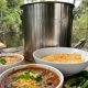 thumbnail image 2 of Bayou Classic 1430 30-qt Stainless Stockpot Features Heavy Duty Welded Handles for Secure Handling Domed Lid Perfect For Large Batch Cooking of Soups Stews Chili and Gumbo, 2 of 4