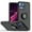 Black+Red, variant on For T-Mobile REVVL 6 5G Q Shadow 1 Series TPU + PC Phone Case with Ring For T-Mobile REVVL 6 5G