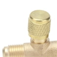 thumbnail image 2 of 1/4SAE Exhaust Valve Air Conditioning Refrigeration Charging Adapter Valve for R22 R12 R134, 2 of 4
