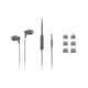 thumbnail image 3 of Lenovo - Auriculares internos analógicos 110 - Micrófono en línea - Conectividad de 3,5 mm - Botón de reproducción y pausa - 3 tamaños de almohadillas incluidas, gris, 3 of 5