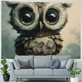 thumbnail image 4 of Orinice Owl Tapestry Wall Hanging Unique Style Graphic Tapestries Home Wall Decor Art for Living Room Bedroom Apartment Farmhouse Dorm 40x60inch, 4 of 6