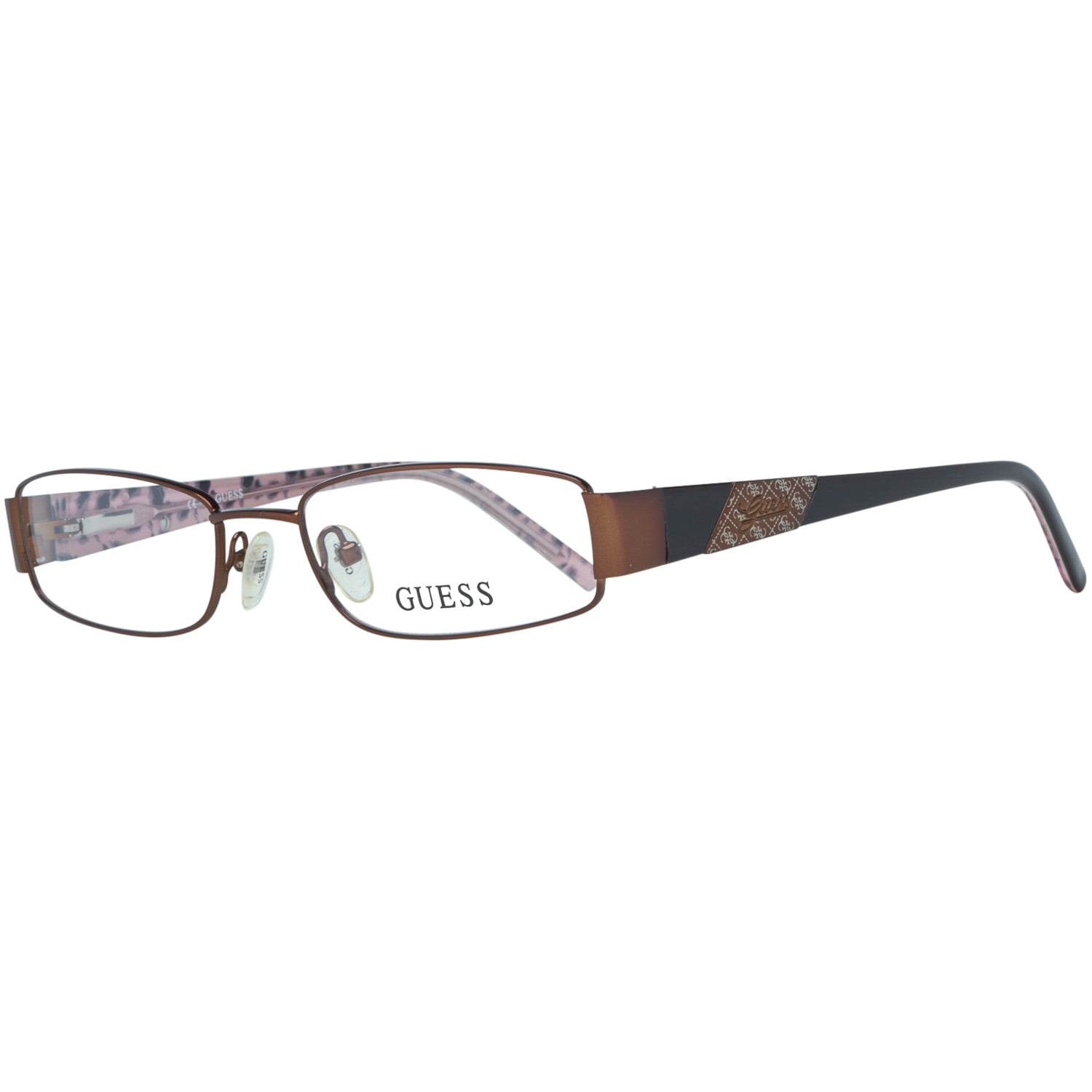 EYEGLASSES FRAME GUESS BROWN MEN GU1682 D96 50