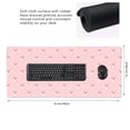 thumbnail image 2 of Hirioo Pig Polka Dot for Mouse Pad ,Anti-Slip Base, Durable Stitched Edges, Perfect for Gaming, Office, and Home Use,16x35.5in, 2 of 9