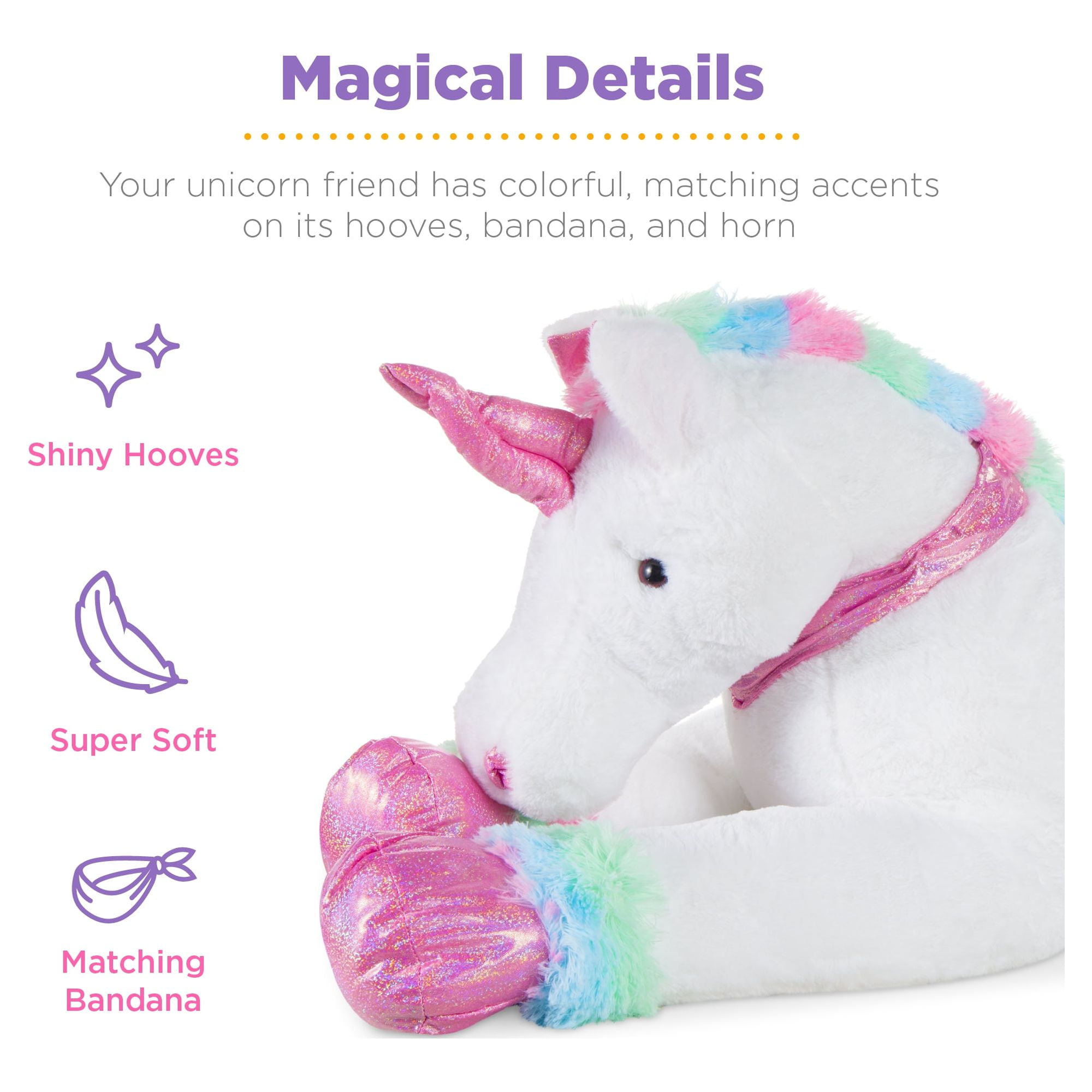 Life size unicorn walmart hotsell