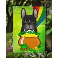 thumbnail image 3 of Caroline's Treasures BB1971GF French Bulldog St. Patrick's Day Flag Garden Size , Small, multicolor, 3 of 3