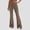 #453-Coffee, variant on Haivin Women's Yoga Flared Pants, High Waist Butt Lifting with High Stretch, Fitness Casual Sportswear for Gym and Daily Use