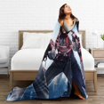 thumbnail image 5 of Ghostbusters Blanket, Super Soft Throw Blanket For Bed Sofa Couch, Cozy Flannel Blanket For Bedroom Livingroom, 60"X50", 5 of 9
