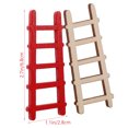 thumbnail image 2 of IFANLANDOR 10Pcs Tiny Ladder Model Natural Wood for Mini Garden Landscape Ornament Hobbyists, 2 of 7
