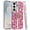 Hotpink, variant on XPM for Samsung Galaxy S26+ / S26 Plus Diamonds 3D Butterfly Floral Design Bling Sparkly Glitter Hybrid Metal Fashion with Ring Stand Phone Case Cover (Light Pink)