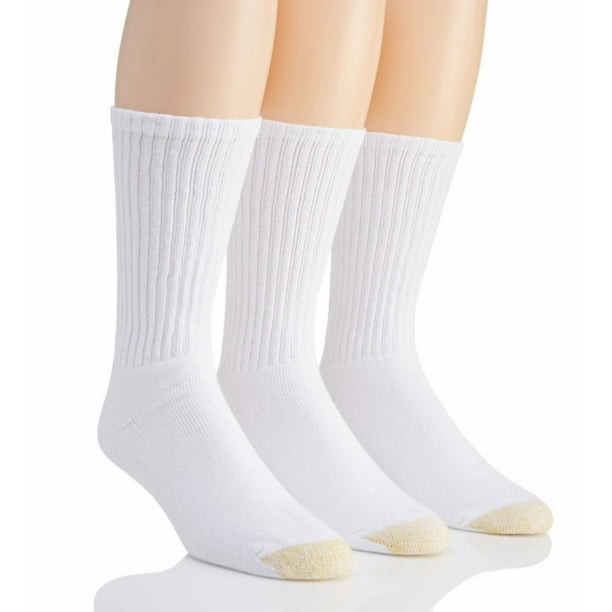 GOLDTOE Men's Gold Toe 2187S Ultra Tec Crew Socks 3 Pack