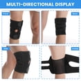 thumbnail image 7 of Atercel Knee Brace, Open Patella Stabilizer with Adjustable Straps Knee Pads Support, 7 of 7