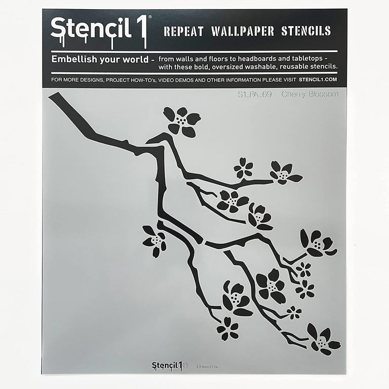 Reusable Allover Plastic Stencil // BRICK WALL