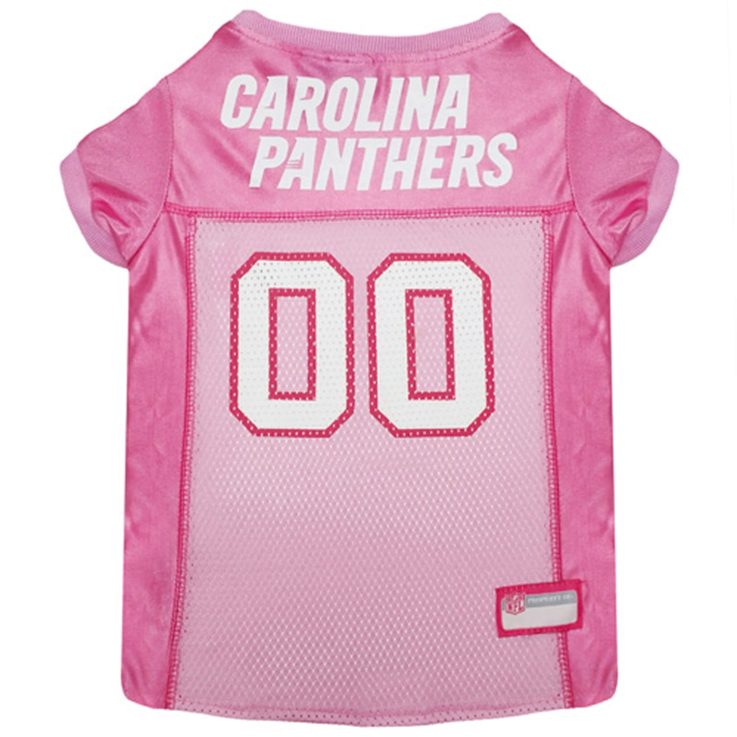 Pets First NFL Carolina Panthers Pink 