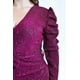 thumbnail image 4 of Vestido de lentejuela Roman Fashion /Tallas Extras, 4263 (Magenta) fucsia oscuro 38, 4 of 7