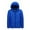Blue, variant on Patlollav Men Coats Solid Casual Thicken Hooded Zipper Youthful Vitality Cotton-Padded Jacket