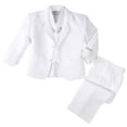 thumbnail image 1 of Spring Notion Baby Boys' Formal White Dress Suit Set 12M (Medium), 1 of 2