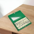 thumbnail image 3 of CYFW 2026 New Dominos Set Game Board Game Fun Game Night with Portable Box Activity Classic Blocks Game 28 Pieces Dominoes for Adults Teens Green, 3 of 6