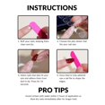 thumbnail image 5 of CHAONENG Uñas postizas adhesivas Black Gradient Milky Way, 24 piezas, 5 of 5