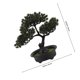 thumbnail image 2 of unbranded Planta De Bonsái Falsa De Simulación Ideal Para Interior En Tonos Oscuros, 2 of 6