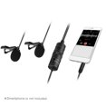 thumbnail image 4 of valier omnidireccional doble Micrófono de condensador con clip para Canon Nikon Cámara réflex digital Sony para iPhone Grabadores de audio para teléfonos Samsung Huawei PC y grabación de otros juegos BOYA Micrófono, 4 of 7